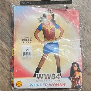 Wonder Woman Costume Dress and Tiara